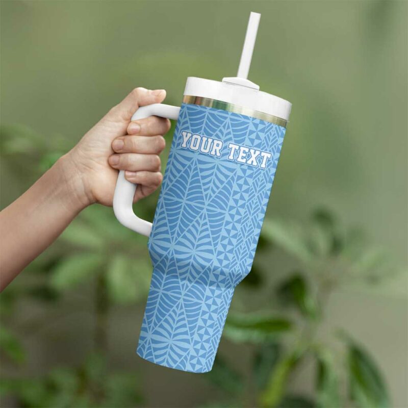 Tonga Apifo‚Äôou Kolisi Custom Stanley Quencher 40oz Stainless Steel Tumbler With Handle - Threewoofs - Image 3