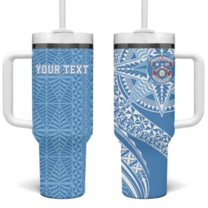 Tonga Apifo‚Äôou Kolisi Custom Stanley Quencher 40oz Stainless Steel Tumbler With Handle - Threewoofs