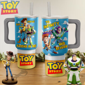 Toy Story Travel Mug - Buzz & Woody Adventure Design