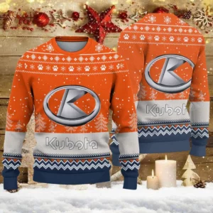 Ugly Sweater Kubota Farmer Love Exclusive Logo QTFRSW091124A3SW
