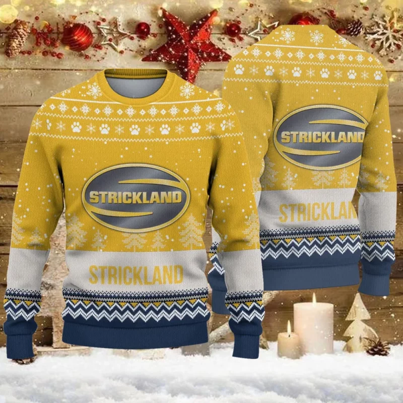 Ugly Sweater Strickland Farmer Love Exclusive Logo QTFRSW091124A2SW