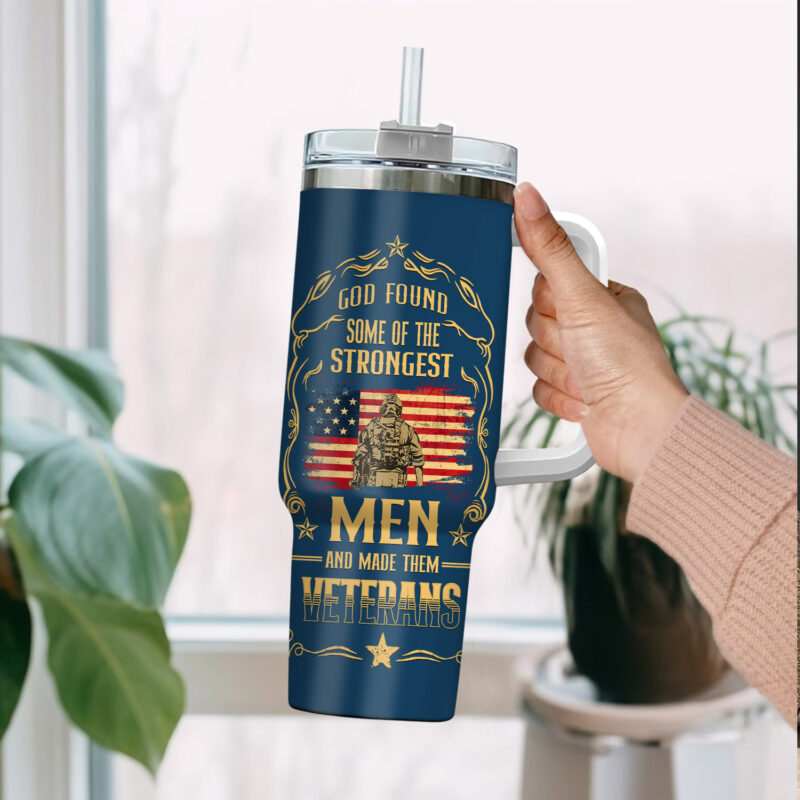 United States Air Force Custom Stanley Quencher 40oz Stainless Steel Tumbler With Handle - Threewoofs - Image 2