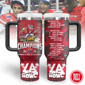 UNLV Rebels NCAA Sports Custom Stanley Quencher 40oz Stainless Steel Tumbler With Handle - Threewoofs