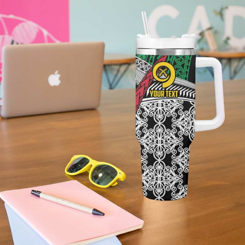 Vanuatu Proud to be Ni-van Custom Stanley Quencher 40oz Stainless Steel Tumbler With Handle - Threewoofs - Image 5