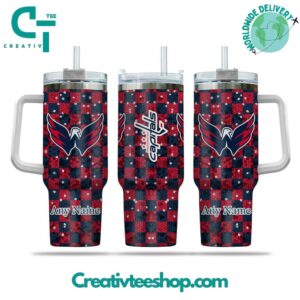 Customizable Washington Capitals Tumbler - Perfect Gift for Hockey Fans