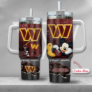 Custom Name Tumbler with Fun Cartoon Design - Perfect Gift for Fans