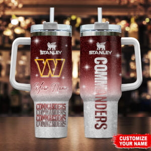 Customizable Commanders Tumbler with Handle - Personalize Your Drinkware
