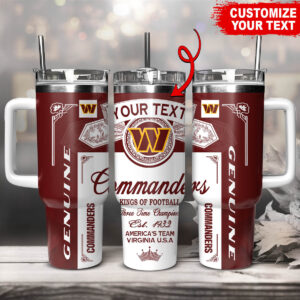 Customizable Commanders Tumbler Mug - Personalize Your Drinkware Today!
