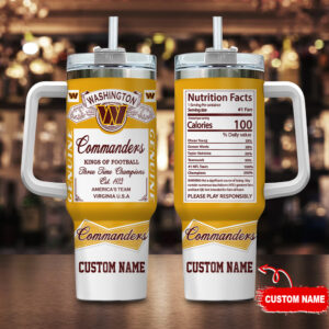 Customizable Washington Commanders Fan Mug - Celebrate Champions in Style!