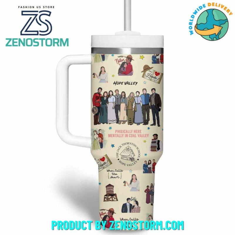 When Calls The Heart TV Series Custom Stanley Quencher 40oz Stainless Steel Tumbler With Handle - Threewoofs - Image 3