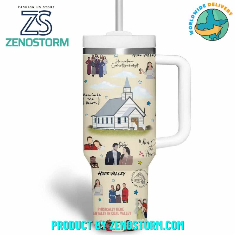 When Calls The Heart TV Series Custom Stanley Quencher 40oz Stainless Steel Tumbler With Handle - Threewoofs - Image 2
