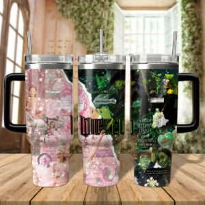 Wicked Movies Custom Stanley Quencher 40oz Stainless Steel Tumbler With Handle - Threewoofs