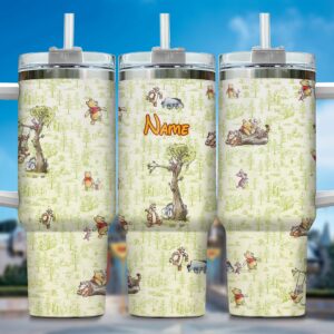 Personalized Adventure Tumbler - Cute Bear and Friends Design