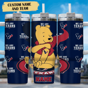 Custom Name & Team Tumbler - Personalized Sports Fan Gift