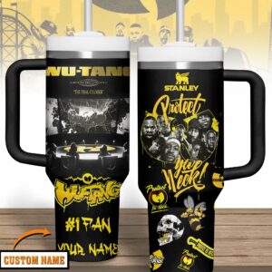 Wu-Tang Clan Music Custom Stanley Quencher 40oz Stainless Steel Tumbler With Handle - Threewoofs