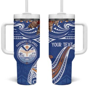 Yokwe Marshall Islands Custom Stanley Quencher 40oz Stainless Steel Tumbler With Handle - Threewoofs