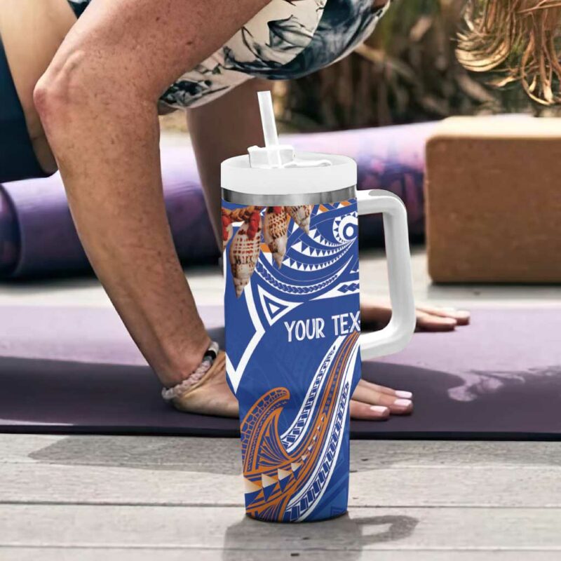 Yokwe Marshall Islands Custom Stanley Quencher 40oz Stainless Steel Tumbler With Handle - Threewoofs - Image 6
