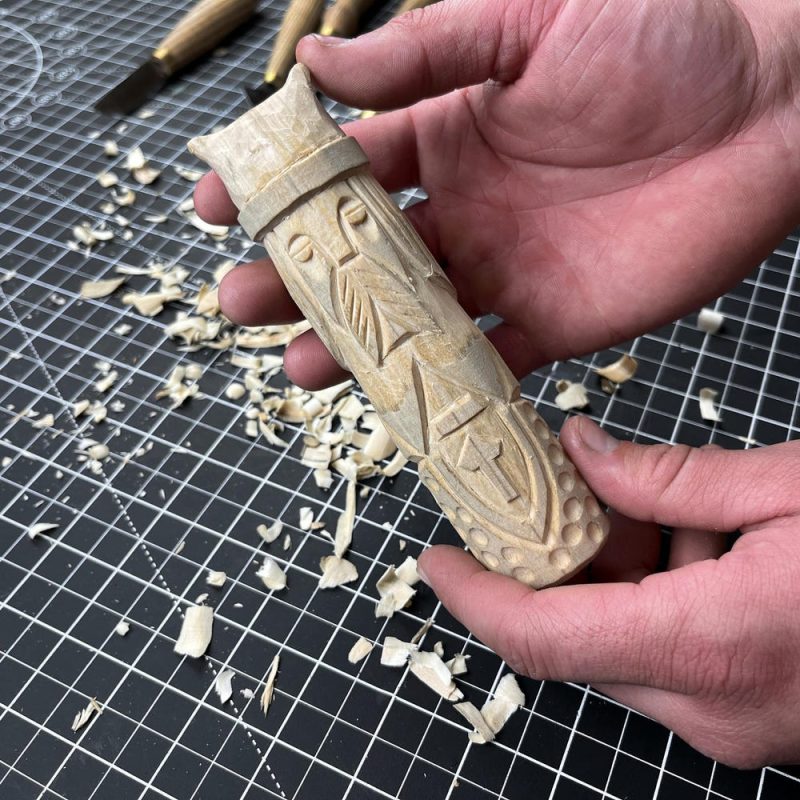 Freyja, Odin, Loki, Handcrafted Wooden Sculptures. Norse Gods Of Strength, Wisdom, Cunning. Viking Carving Home Decor Statue. Gift For Him - Image 7
