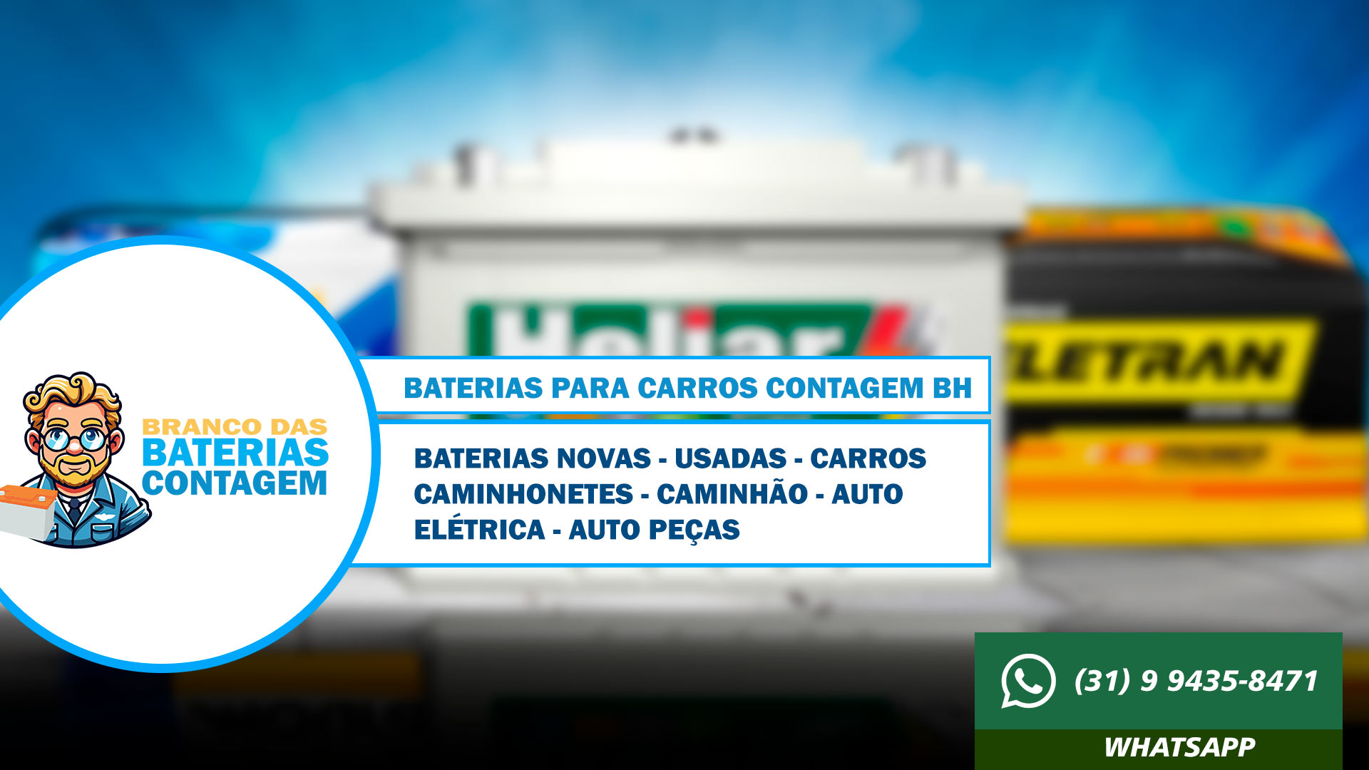 Branco das Baterias Contagem 