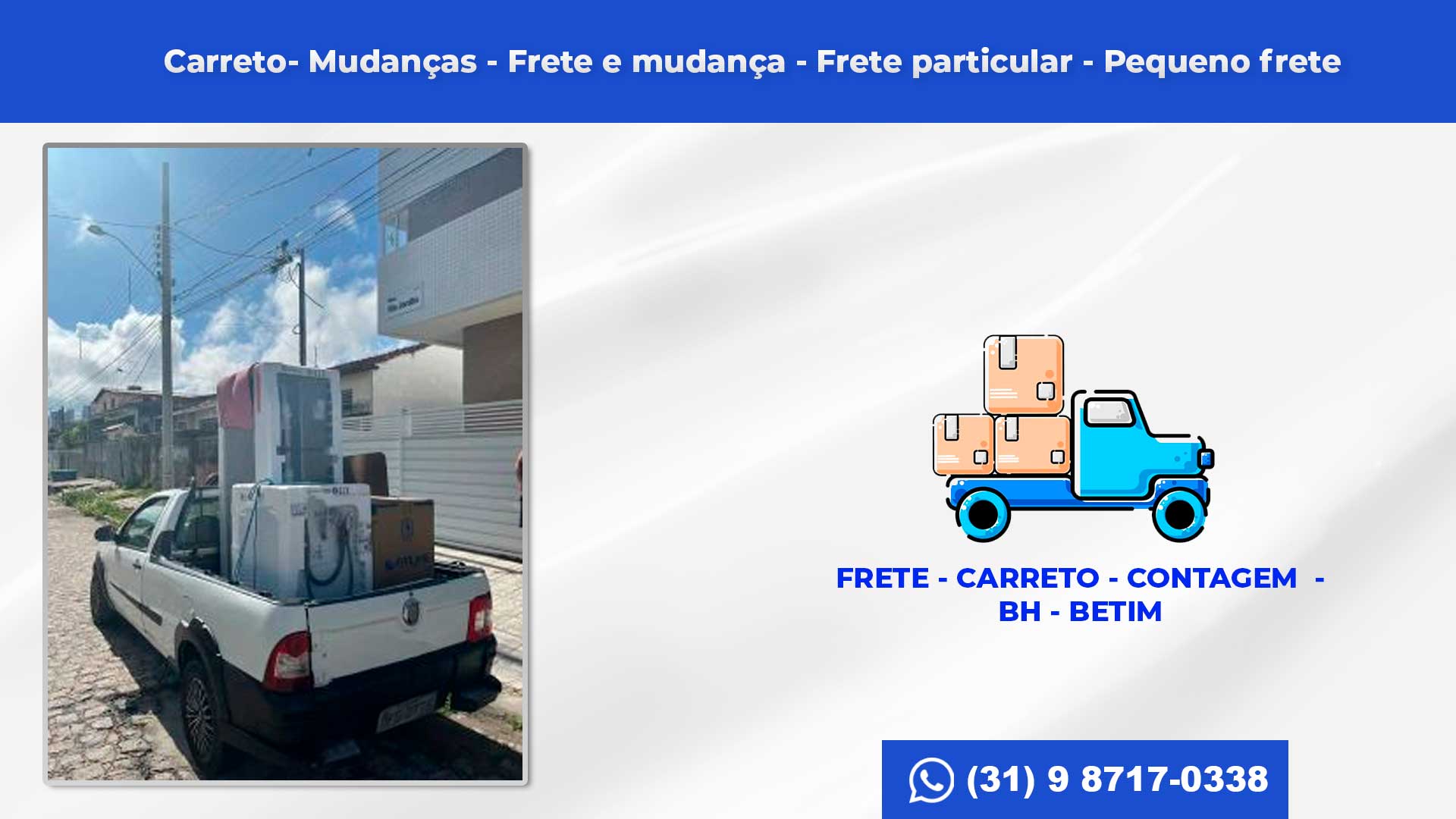 Carreto Contagem Bh