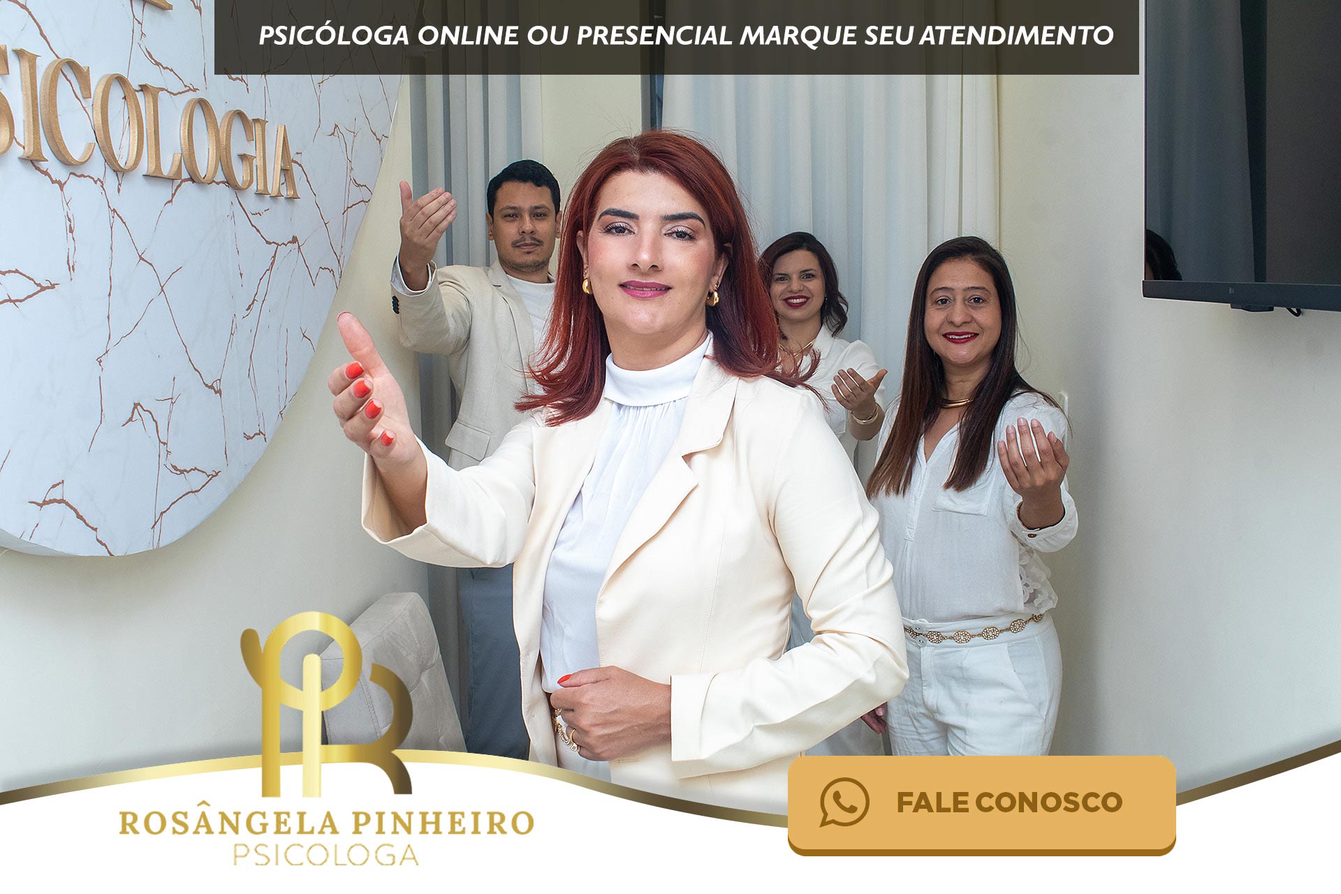 Psicologa Rosangela Pinheiro