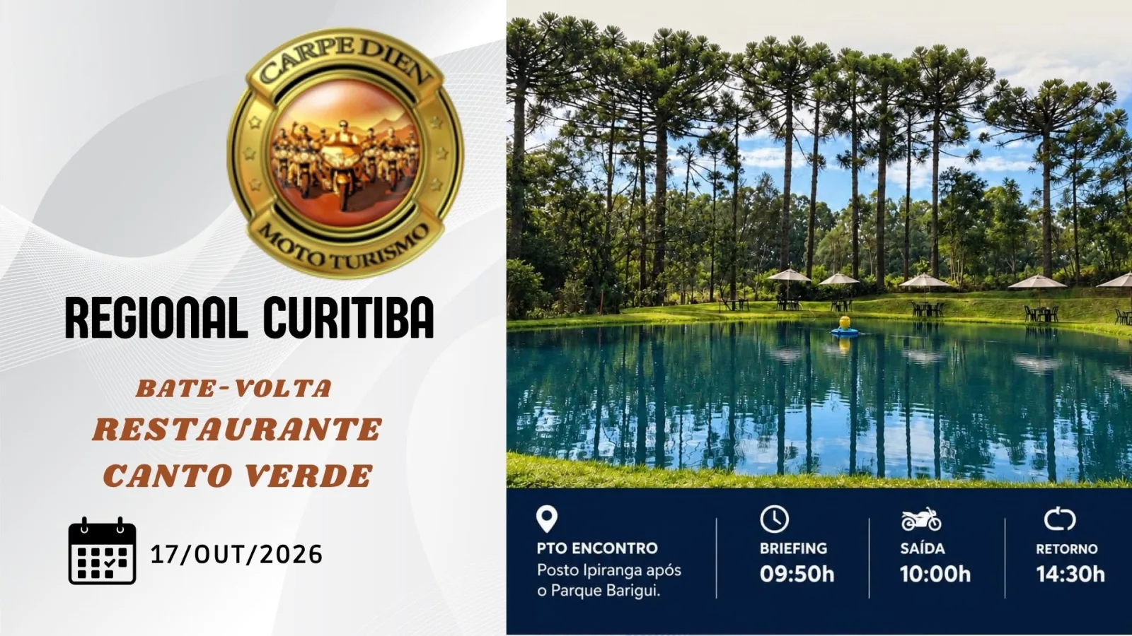 Regional Curitiba - Bate-Volta Restaurante Canto Verde