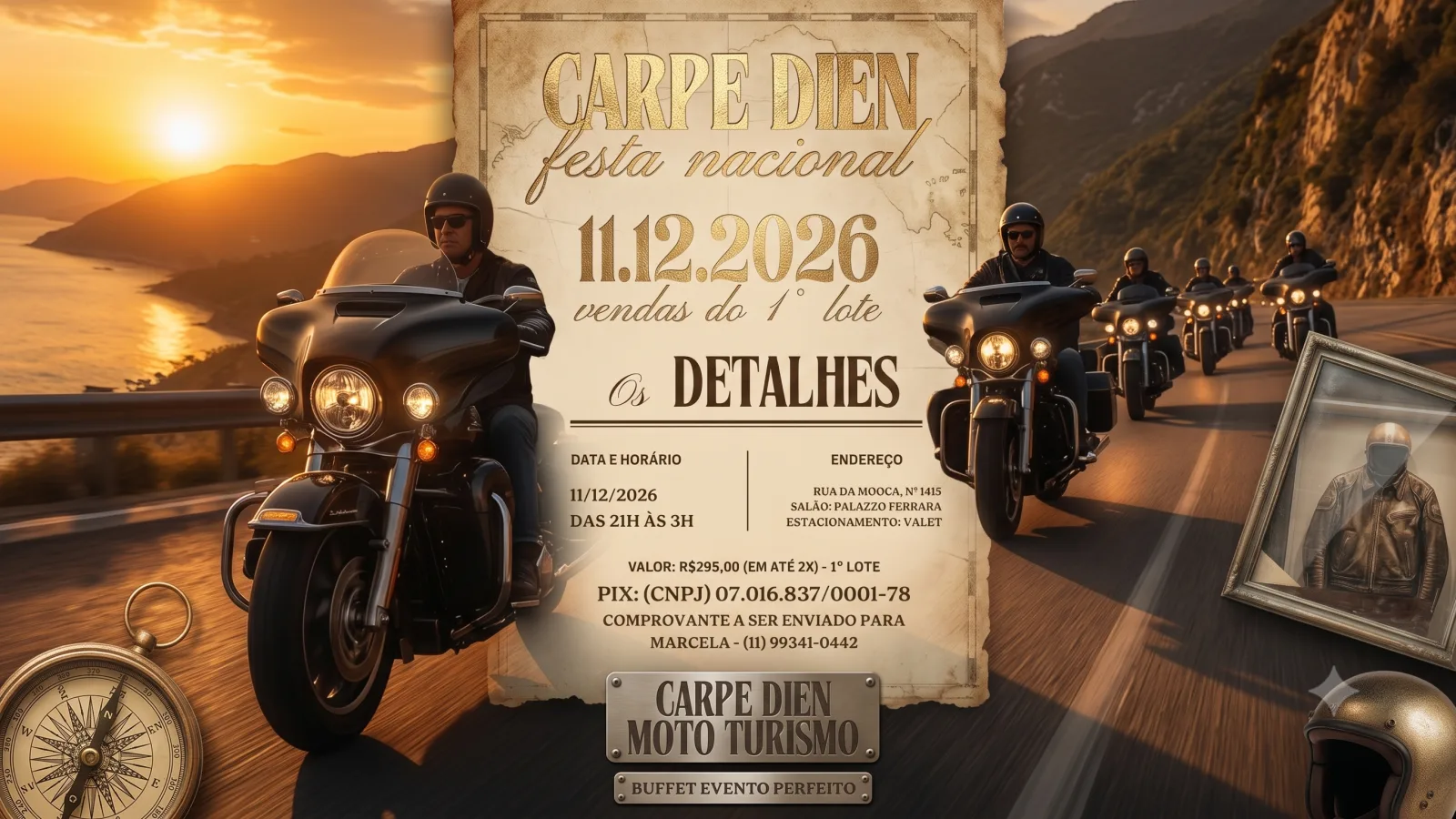 Confraternização Nacional Carpe Dien Mototurismo