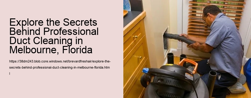 Explore the Secrets Behind Professional Duct Cleaning in Melbourne, Florida