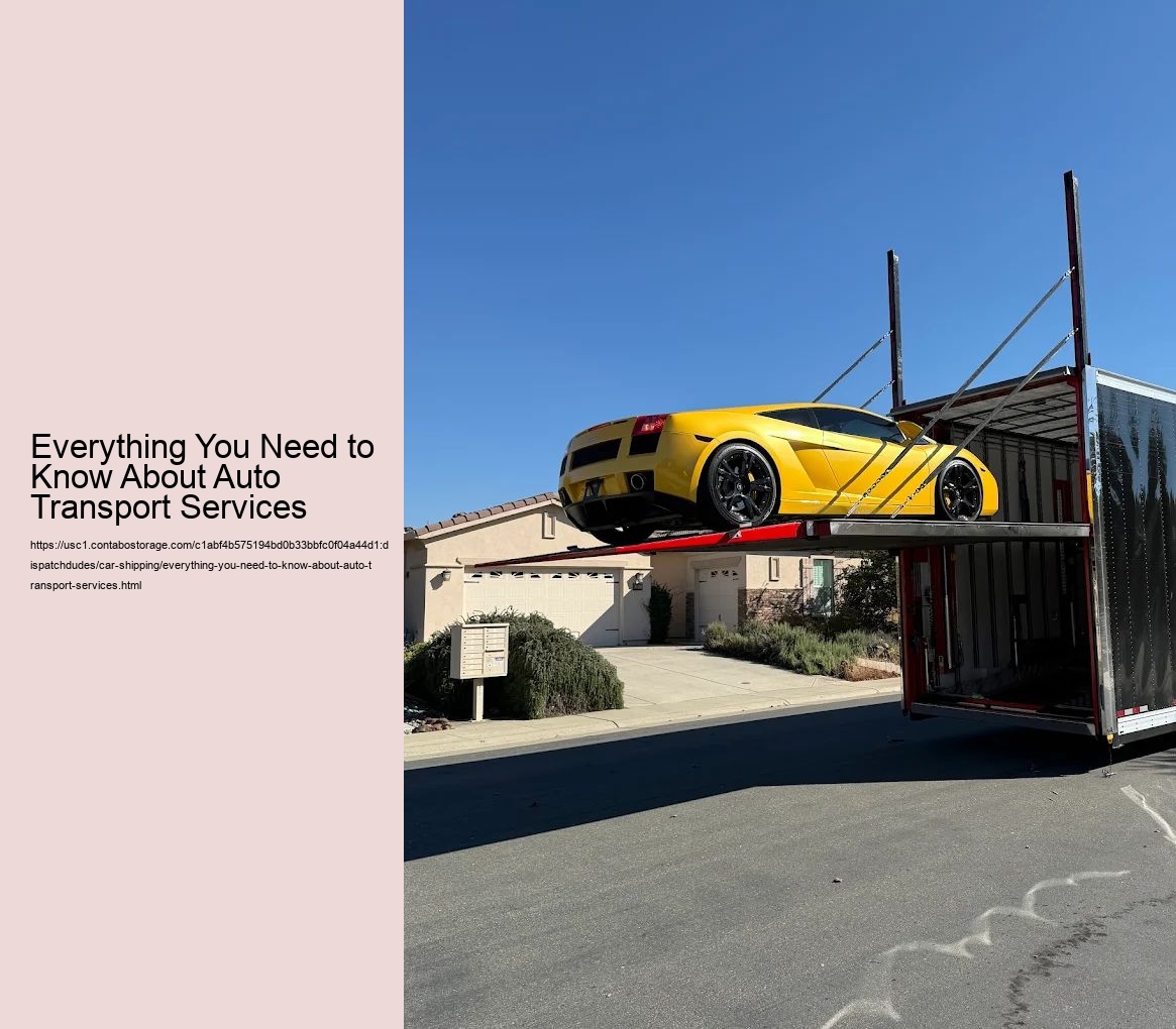 Everything You Need to Know About Auto Transport Services