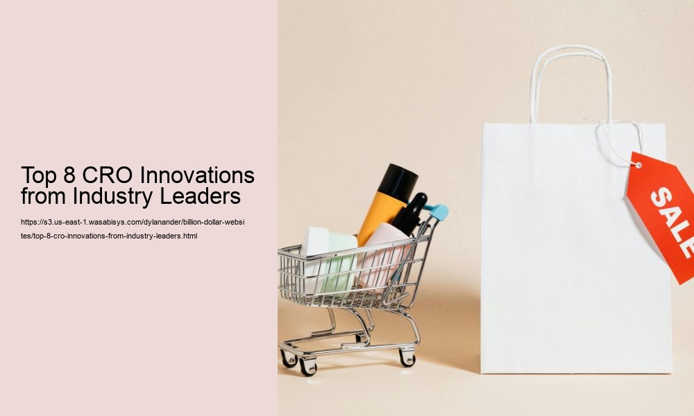 Top 8 CRO Innovations from Industry Leaders