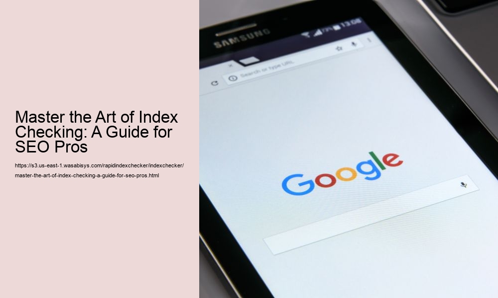 Master the Art of Index Checking: A Guide for SEO Pros