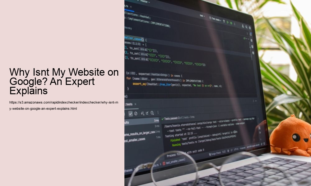 Why Isnt My Website on Google? An Expert Explains