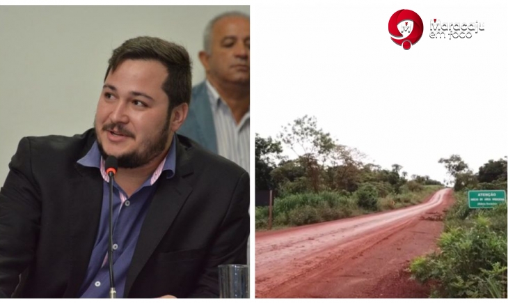 Toton Pradence pede a Deputado Gerson Claro intermédio junto ao Governo do Estado pelo asfaltamento da MS 162, conhecida como Estrada da Picadinha.