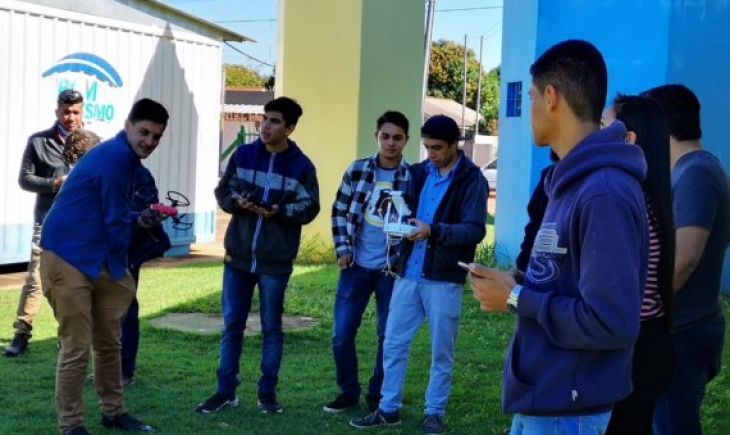 Senai de Maracaju inicia curso de pilotagem de drone em Bela Vista