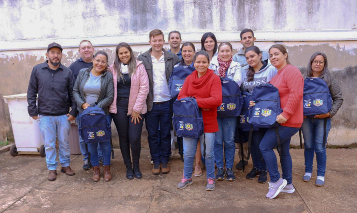 Agentes de Combate a Endemias de Rio Brilhante recebem kit de trabalho e smartphone para otimizar o trabalho