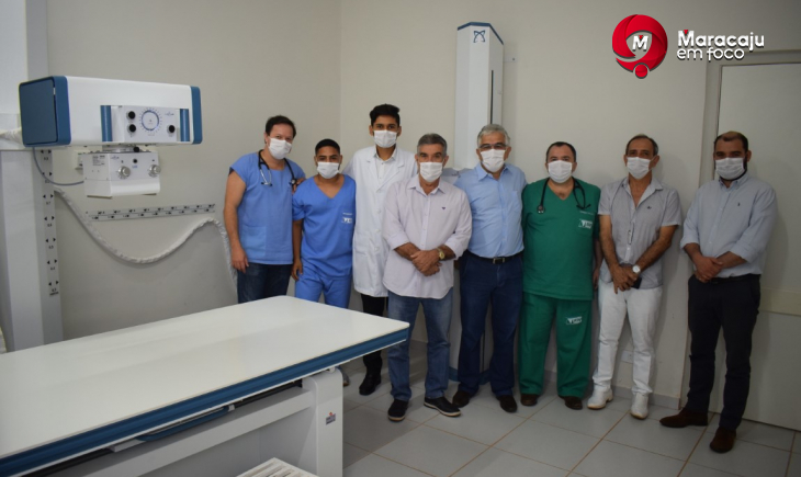Com Raio-X Digital, Hospital de Maracaju proporciona diagnósticos mais detalhados e médico pode apontar tratamento mais adequado ao paciente.