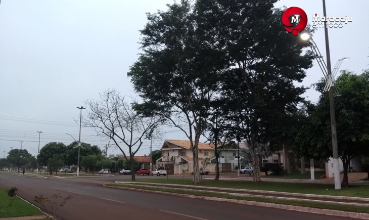 Frente fria traz chuva e quedas de temperaturas na próxima semana em Maracaju. Leia.