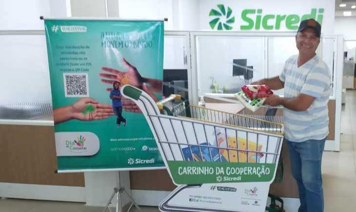 Dia C - Sicredi Pantanal MS lança iniciativas para arrecadação de alimentos