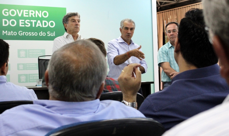 Reinaldo anuncia metas na infraestrutura e quer prioridade ao escoamento da safra