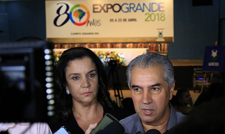 Reinaldo Azambuja destaca a força do agronegócio e anuncia 'Gabinete Itinerante' na Expogrande