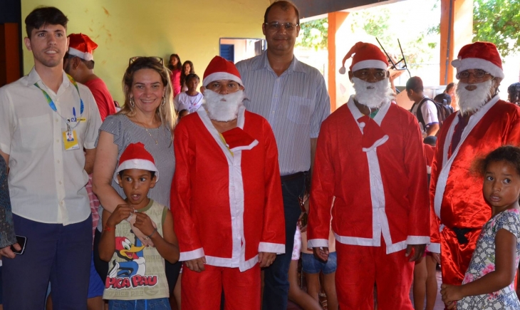Alunos do Projeto Mirim de Maracaju e Vista Alegre participam de festividades de fim de ano, confira.