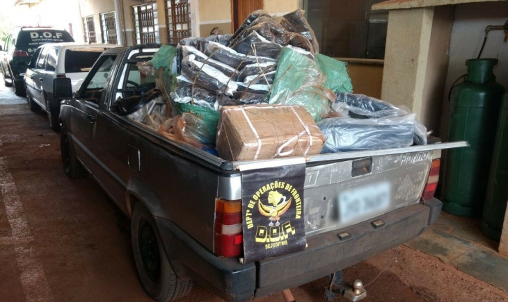 Maracaju: DOF apreende produtos contrabandeados do Paraguai 