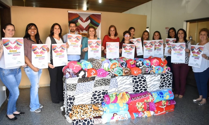 Prefeitura de Maracaju inicia a campanha do agasalho 2018 com o tema “O frio não manda recado”. Saiba mais.