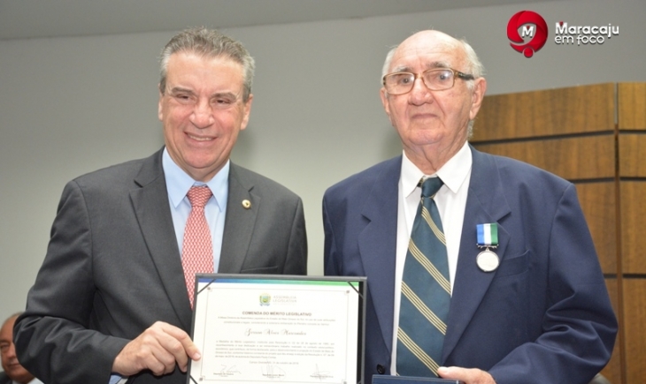 Com cerimônia emocionante, Gerson Marcondes é homenageado pela Assembleia Legislativa e recebe Comenda do Mérito Legislativo de Título de Cidadão Sul-Mato-Grossense.
