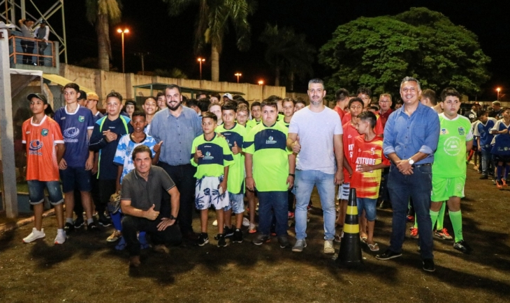 Câmara Municipal realizou a abertura da Copa Câmara de Futebol Suíço de Maracaju.