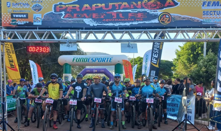 Maracaju tem atletas destaques em competição de Mountain Bike, em Piraputanga.