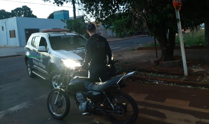 Maracaju: Polícia Militar apreende veículo com adulteração no sinal identificador