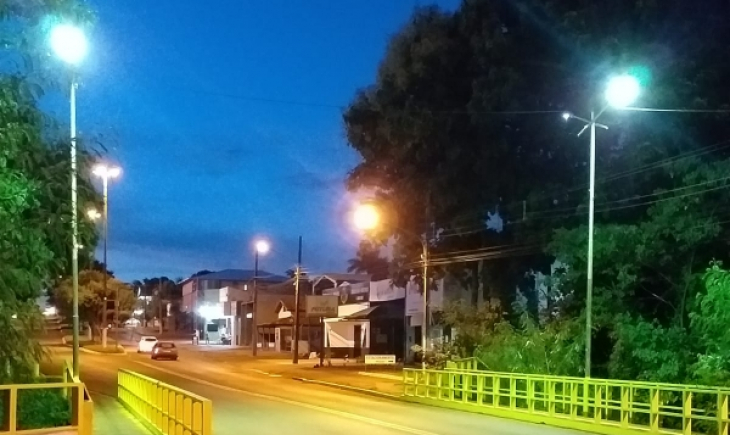 Com ações coordenadas, Prefeitura de Maracaju segue realizando reparos na iluminação pública