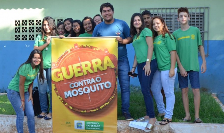 Escolas e Cieis participam de campanha contra a dengue em Maracaju.