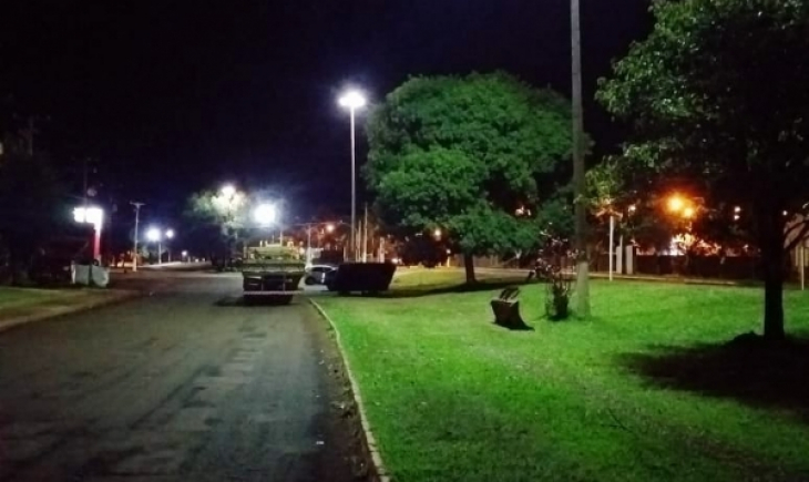 Após solicitação da prefeitura, Perimetral Norte volta a ter iluminação em Maracaju